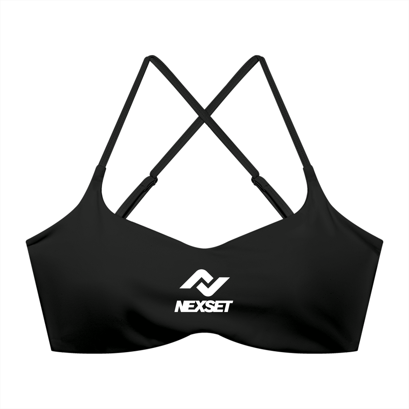Women's NEXSET Cross-Back Cropped Sports Bra