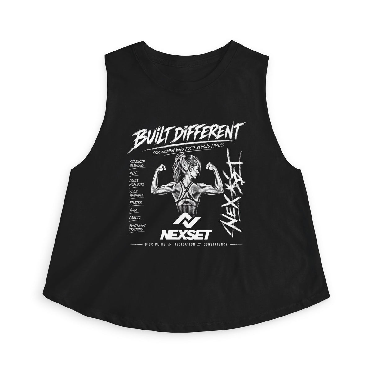 Built Different Women’s Crop Top