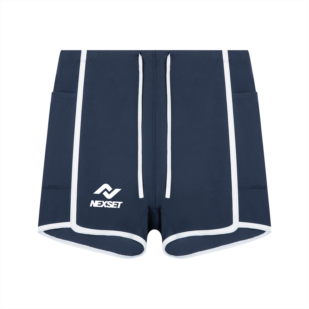 Women's NEXSET High Rise Color Block Yoga Shorts