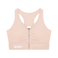 Women’s NEXSET Cropped Zip Yoga Sports Bra