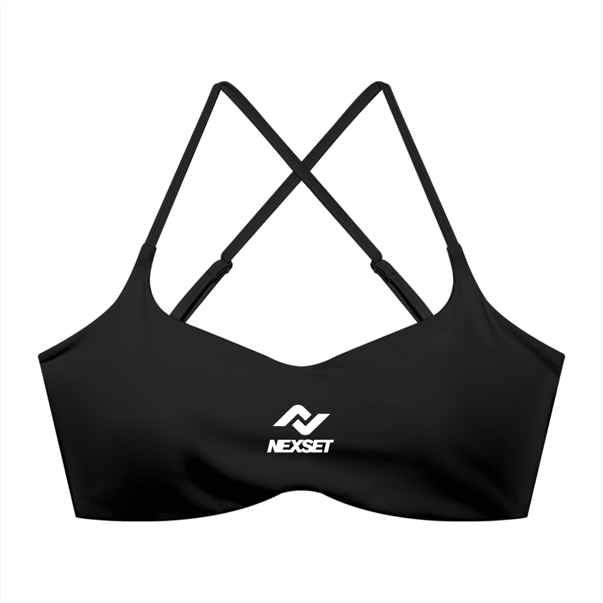 Women's NEXSET Cross-Back Cropped Sports Bra