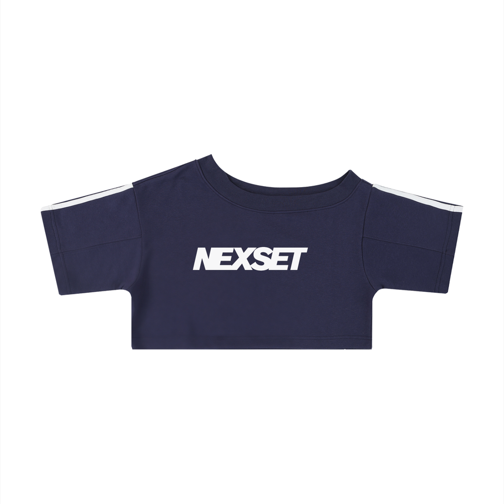 Women's NEXSET Off-the-Shoulder Crop T-Shirt