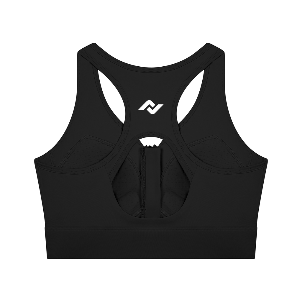 Women’s NEXSET Cropped Zip Yoga Sports Bra