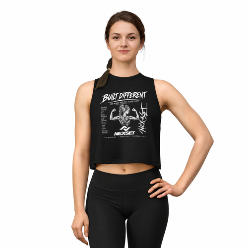 Built Different Women’s Crop Top