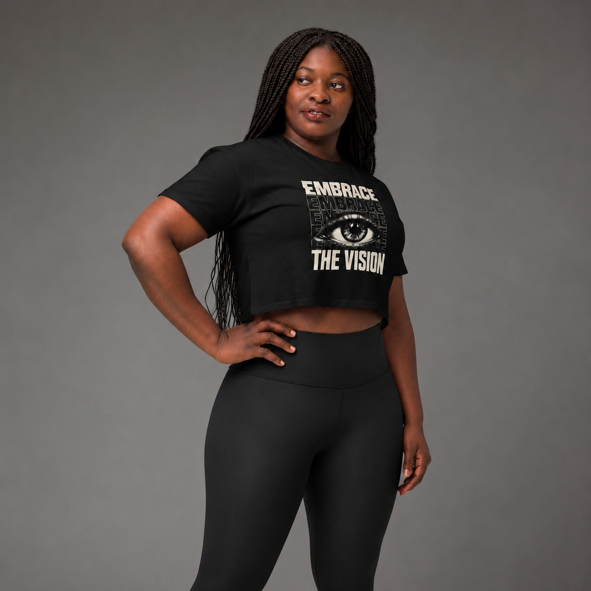 Embrace The Vision Crop Tee